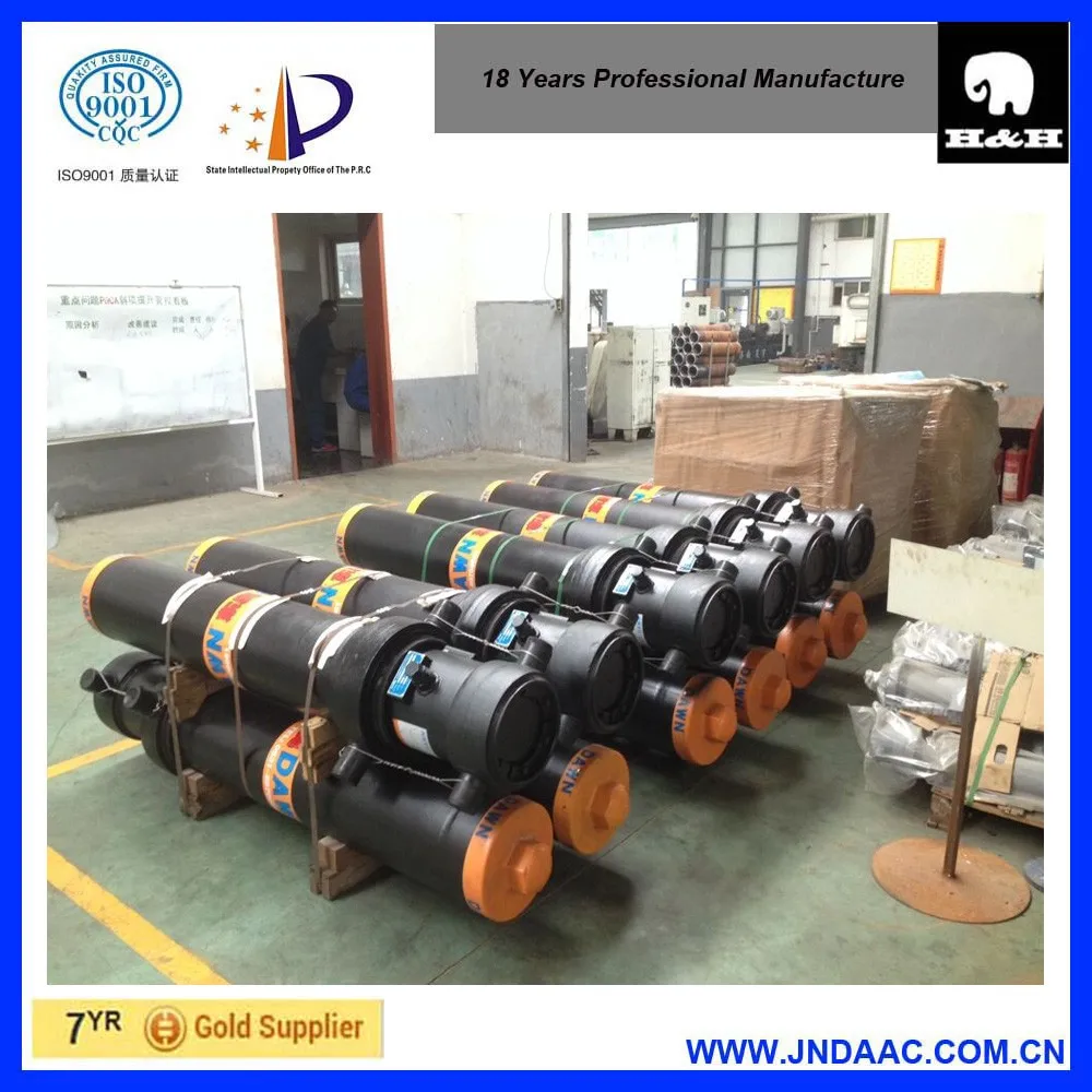 Multi Stages Tow Truck Hydraulic Cylinder - Buy Telescopic Hydraulic