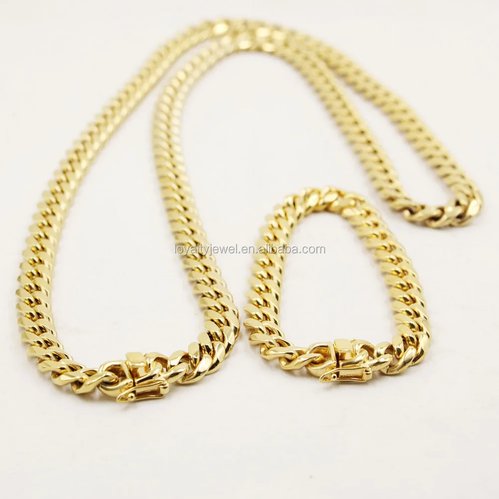 Mens 14k Gold Plated Chain Dubai Gold Chains Buy Gold Plated Chain