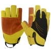 New High Quality Customized Logo Women Men Half Finger Cycling Rock Climbing Belaying Sport Protect Gloves Manufacturer