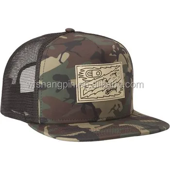 camo mesh cap