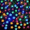 Amazon Hot Sale Product 100 LED Flower Shape Light Waterproof Solar Power String Fairy Light