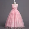 YY10076G Hot new products kid clothes flower birthday children girls party dress design