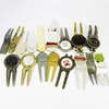 custom enamel antique golf divot tool ball marker