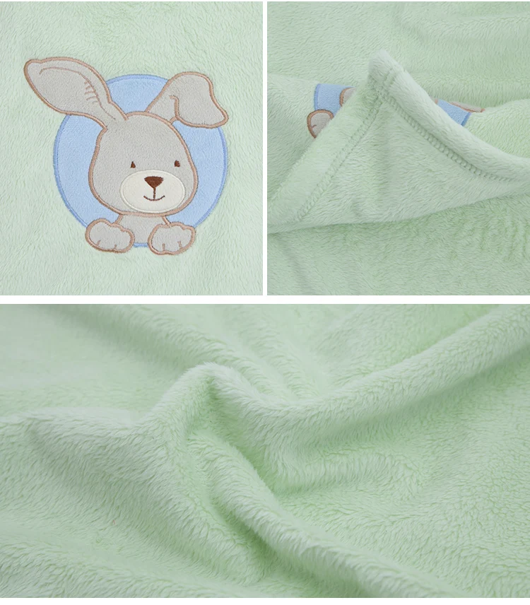 fuzzy swaddle blanket