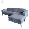 Suede sofa Leather Lounge Suite And Lobby Fabric Sofa Modular Couch l shape sofa set modern frank furniture settee