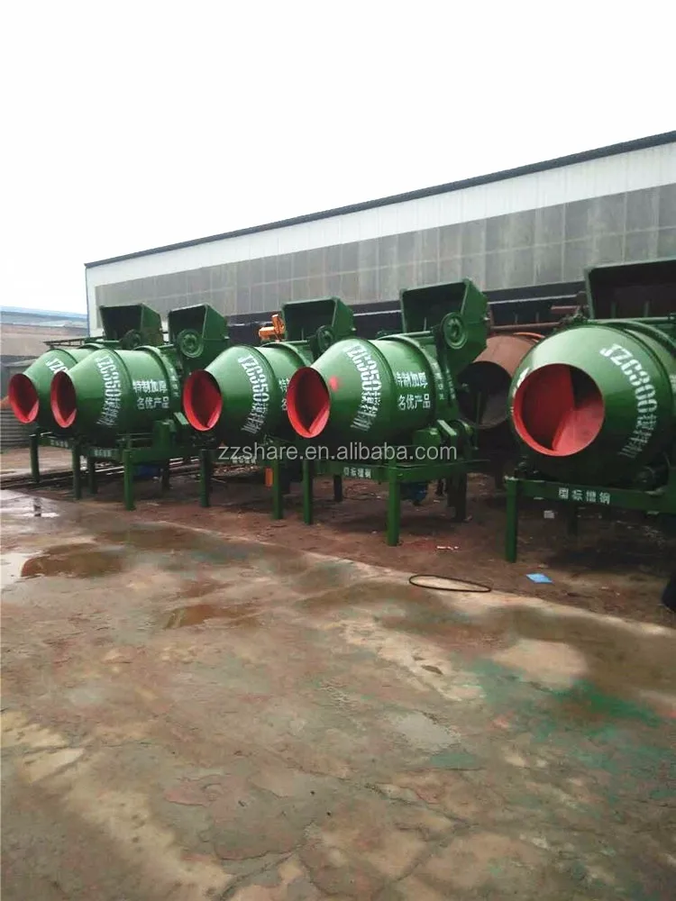 1 Bagger Concrete Mixer Capacity Electric Second Hand Cement Mixer