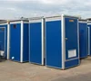 China steel structure used mobile portable toilet with trailer for sale