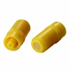 medical disposable sterile surgical medical yellow heparin cap with luer lock