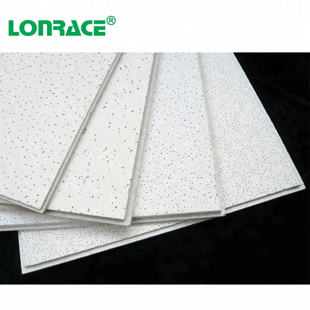 Roof Ceiling Design False Ceiling Mineral Wool Board 595 595mm Mineral 
