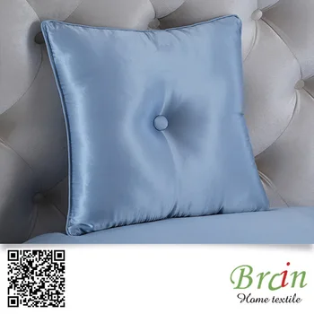 Chinese Decorative Cotton Silk Throw Pillow With Piping Christmas