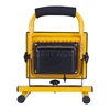 Outdoor IP65 waterproof battery operated portable tripod working light 20 watt rechargeable led flood light