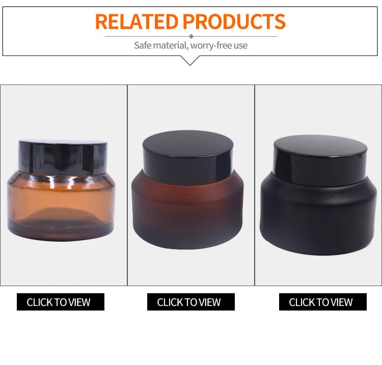 glass cream jar -9