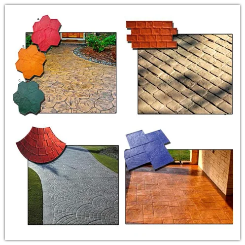 Rubber Mold Malaysia Stamp Concrete Mats Stone Veneer Molds