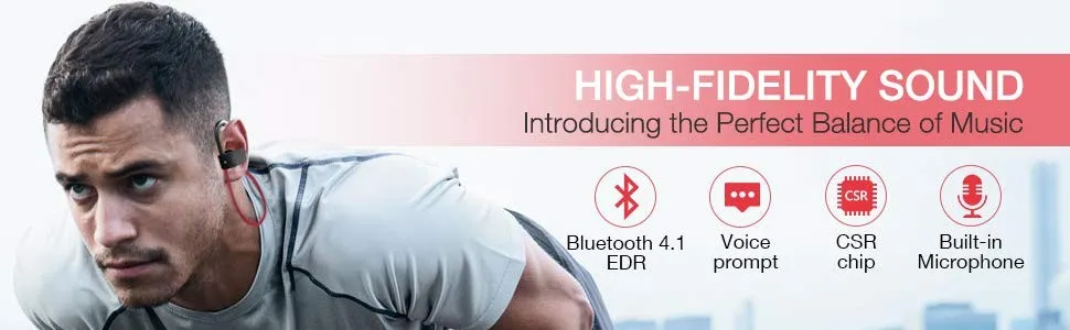 U8 Earbuds Stereo Wireless earbuds Active Noise Cancelling BT Waterproof Headphone Earphone - ANKUX.COM