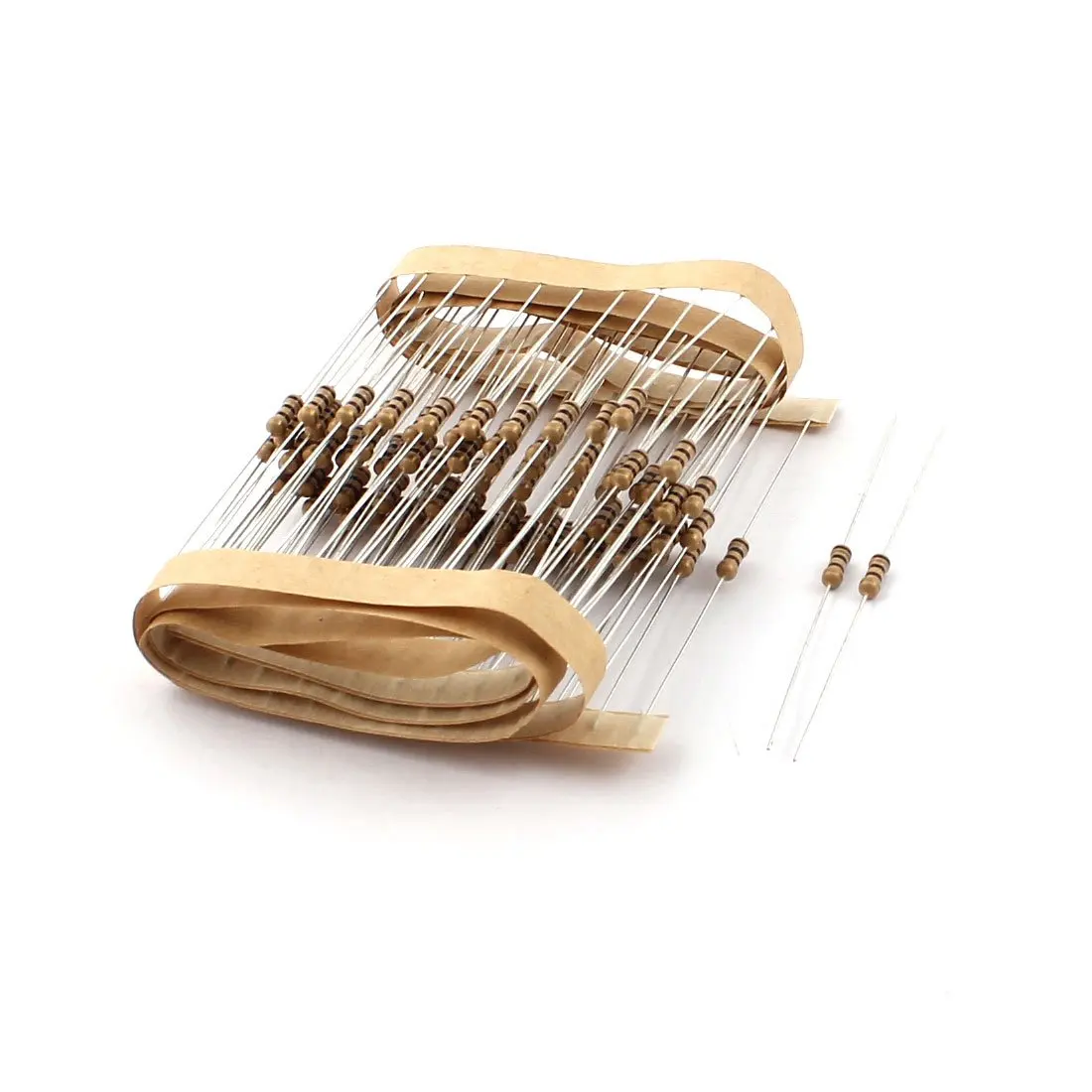 uxcell 1//2W 750 Ohm Metal Film Resistors 0.5W 1/% Tolerances 5 Color Bands 50 Pcs
