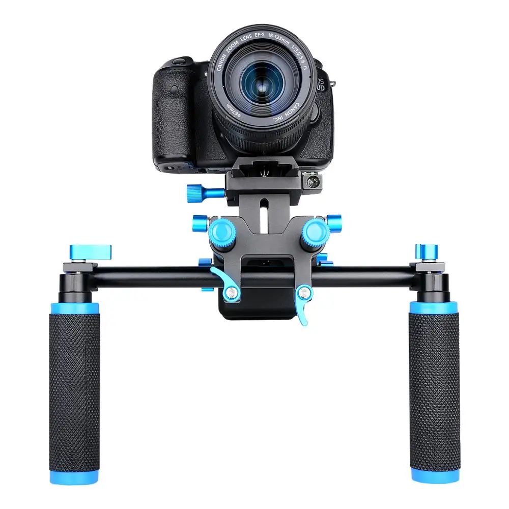 Yelangu Camera Camcorder Dslr Foldable Shoulder Mount Support Rig Kit