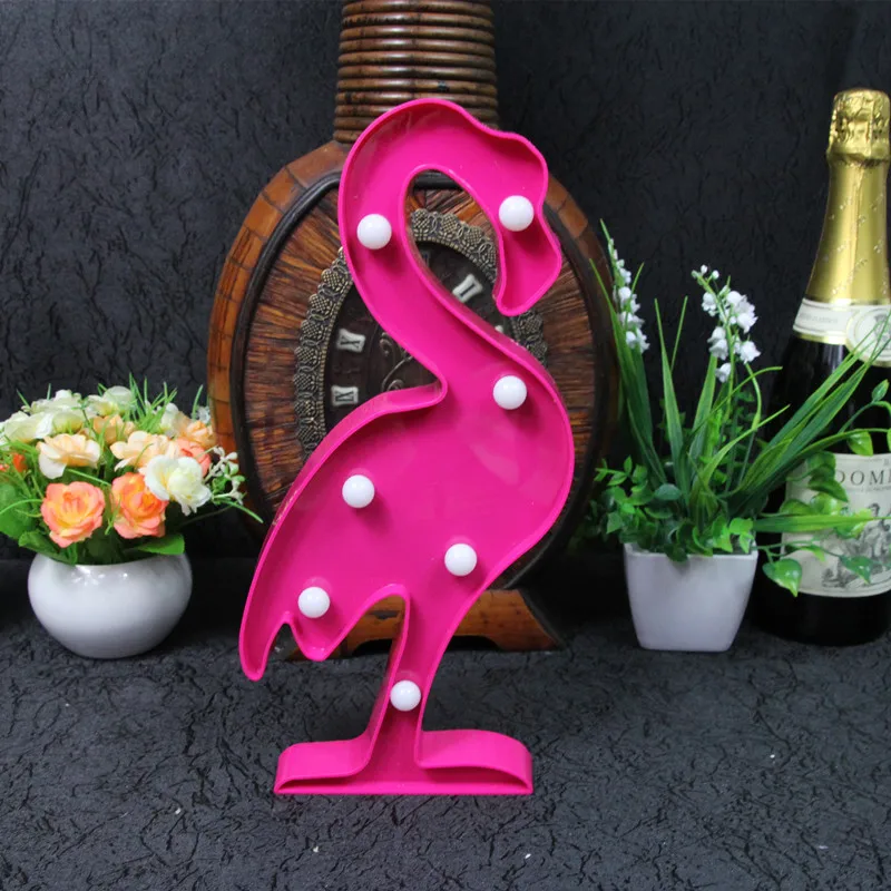 Wholesale Stock Small Order Creative Pineapple Cactus Flamingo LED Decoration Night Light