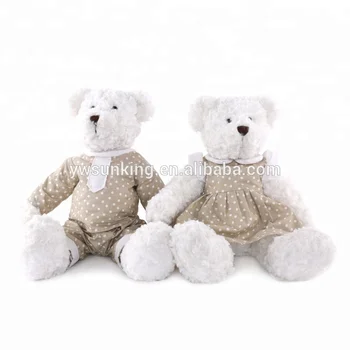 teddy bear with cotton