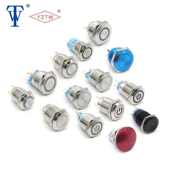 10mm Doorbell 12 16mm 120 Volt Push Button Switch - Buy Push Button ...