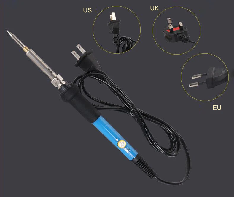Eu Us Uk Plug Adjustable Soldering Iron Carving Pyrography