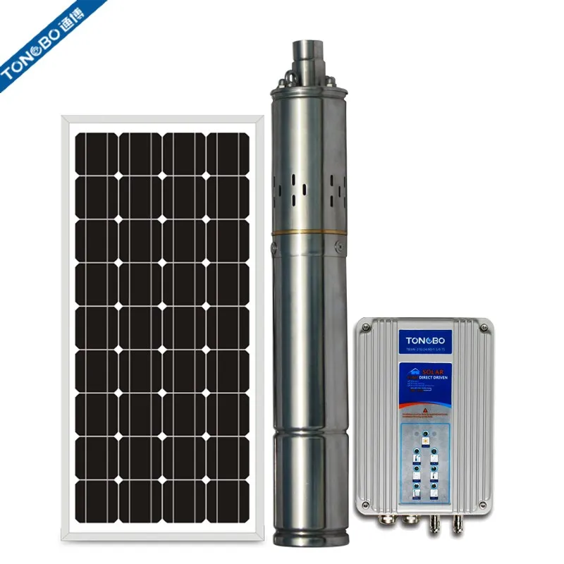 Complete Solar Pump System Borehole Dc Solar Pump And Panel Portable ...