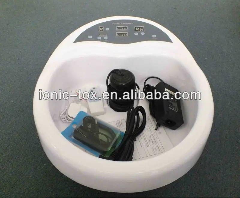 110-240v Mini Detox Machine Foot Spa Bath Stress Relief Cell Detoxifying  Instrument Home Use Uk Plug