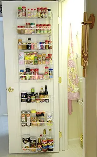 Door Pantry Rack Find Deals On Line At Get Quotations 18 Inch Wide Adjule Door Rack Pantry Organizer