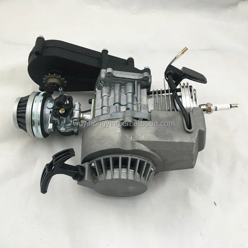 2 Stroke Motorcycle Engine Assembly For Pocket Bike Mini Moto 43cc 47cc