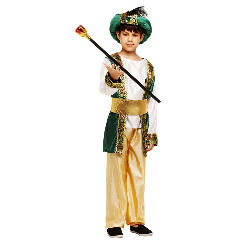 Venta Al Por Mayor Fantasia De Halloween Cosplay Encanto Arabe Boy Principe Trajes Buy Halloween Principe Traje Halloween Traje Para Nino Product On Alibaba Com