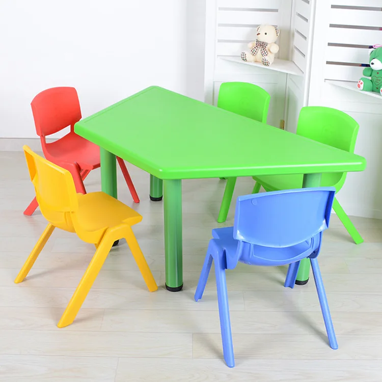 nursery school chairs and tables