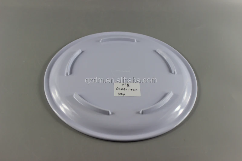 melamine round dinner plate plastics 100%