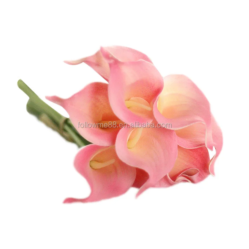 Wholesale Pu Artificial Flowers Real Touch Calla Lily For Wedding Decoration Buy Calla Lily