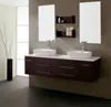 Luxury Modern Design.Contemporary Bathroom Double Sink Vanity Cabinets Set