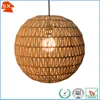Premium quality globe ball hemp rope thread woven diy hanging lamp shade