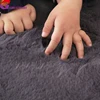 Colored artifical sheepskin rugs long wool faux fur floor mat