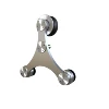 Top Mount Fork Type Hanging Wheel Stainless Steel Interior Sliding Door System Super Smoothly and Quietly Simple Easy to Install