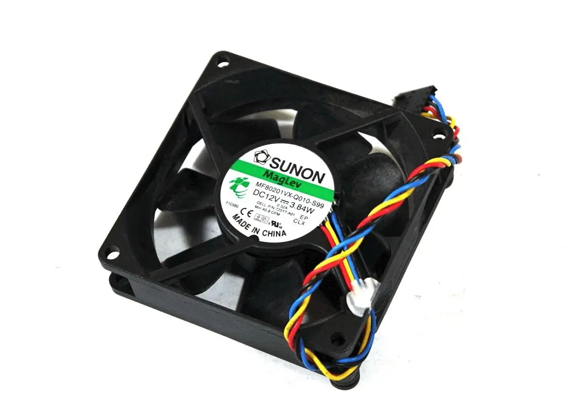 SUNON MF80201VX-Q010-S99 Fan 12V 3.84W 80*80*20mm 4wire 5pin