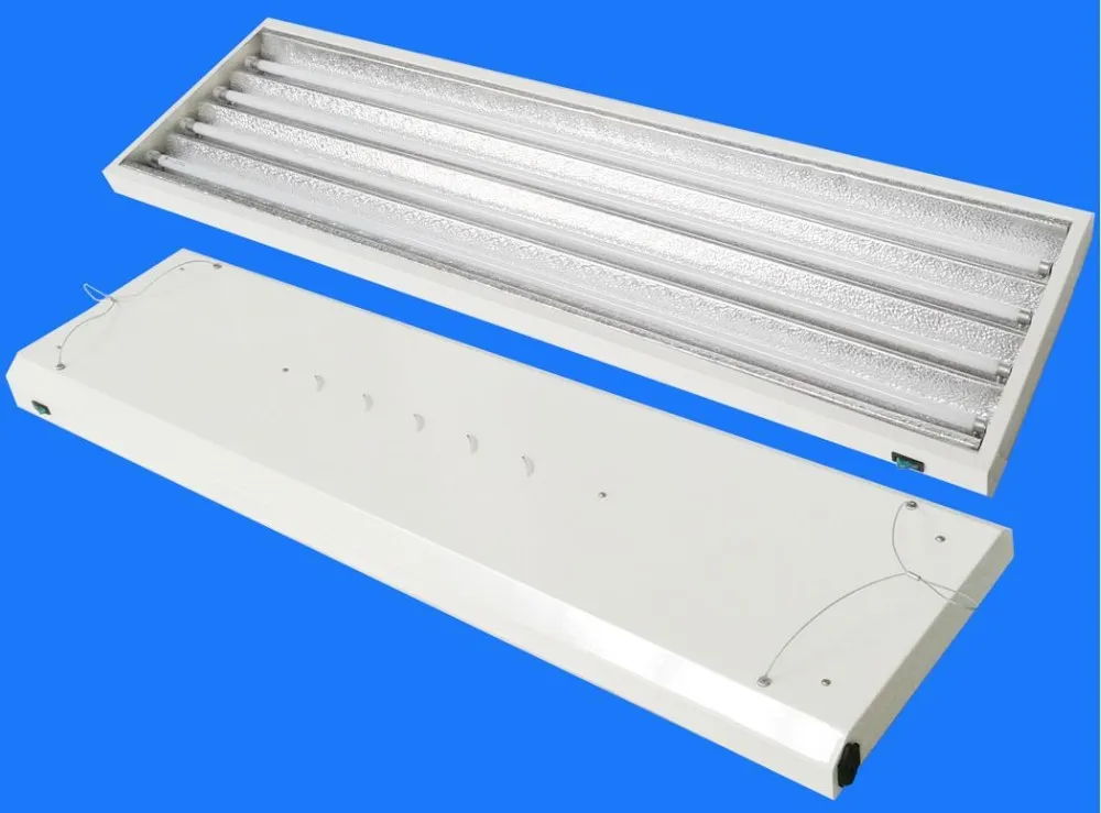 Indoor Horticulture High Output T5 Fluorescent Grow Light Reflector