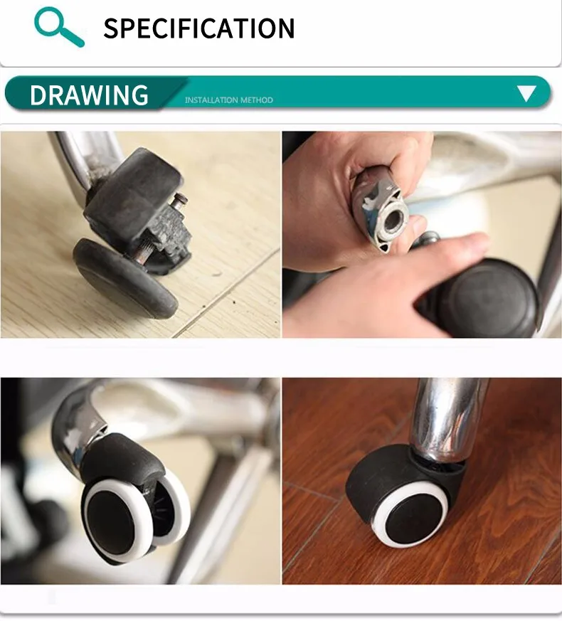 Heavy Duty Replacement Office Chair Locking Leg Casters Buy Heavy
