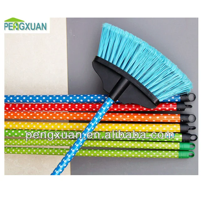 Manufacture Factory Ecofriendly Cheap Hard Bristle Broom With Wooden