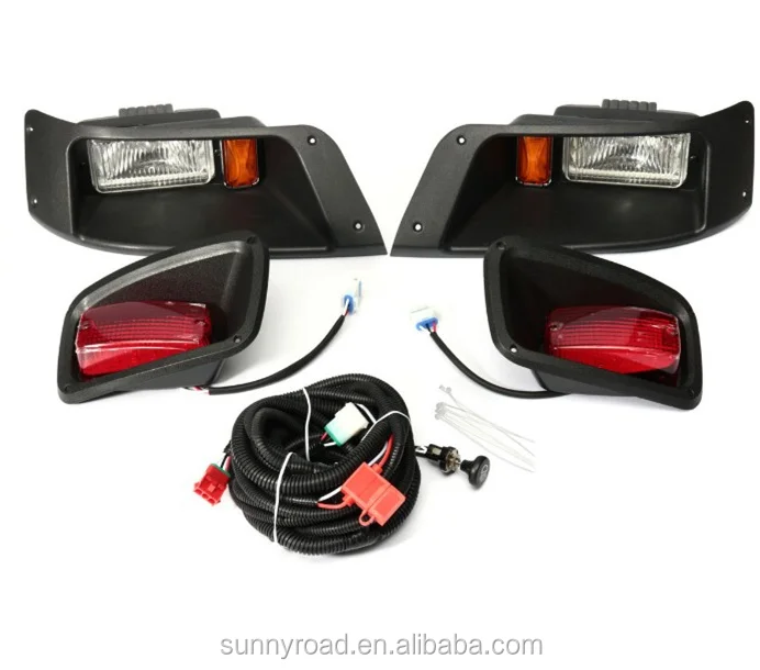 Ezgo Txt Golf Cart Spare Parts Head Light And Rear Lights Kits Include