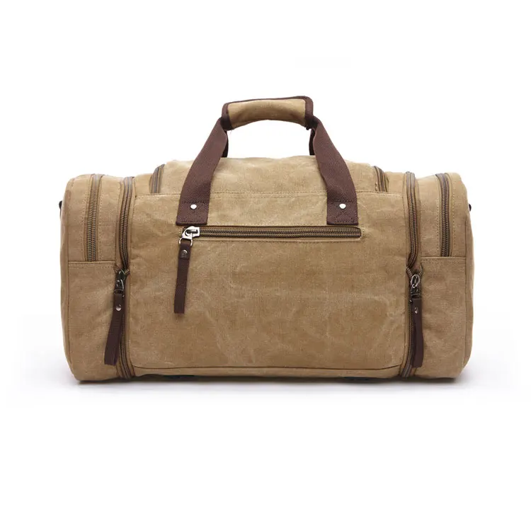 Heavy Duty Fashion Highend Canvas Duffle Bags Wholesale,Canvas Plain