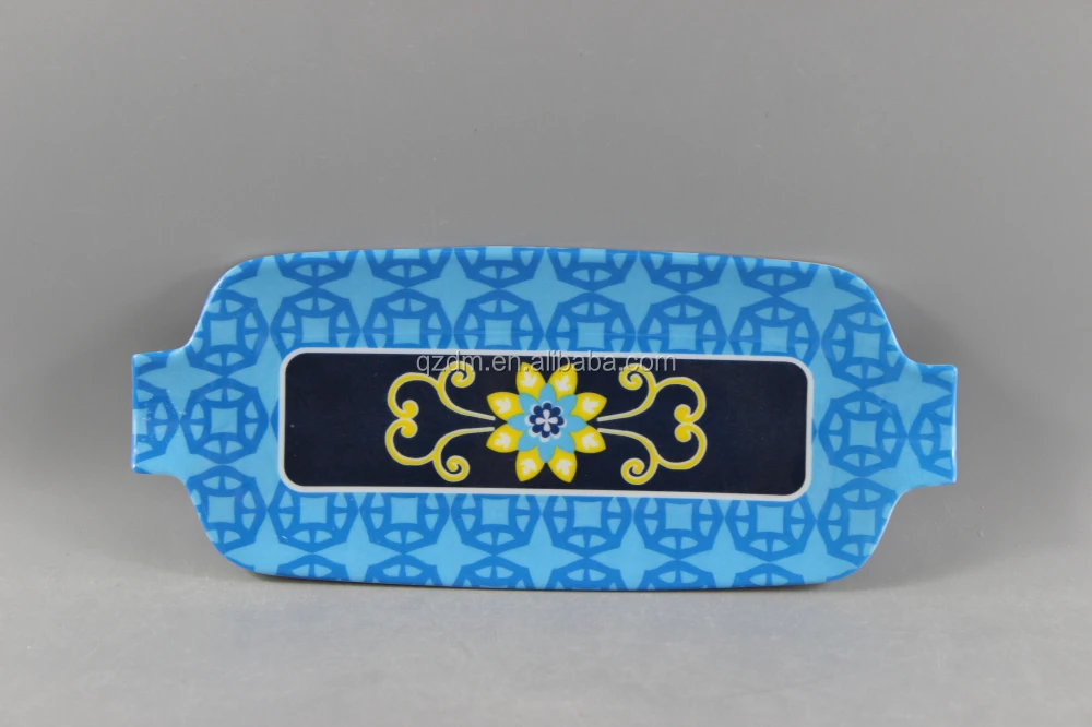 Melamine Corn Plate/Reusable Melamine Corn Dish