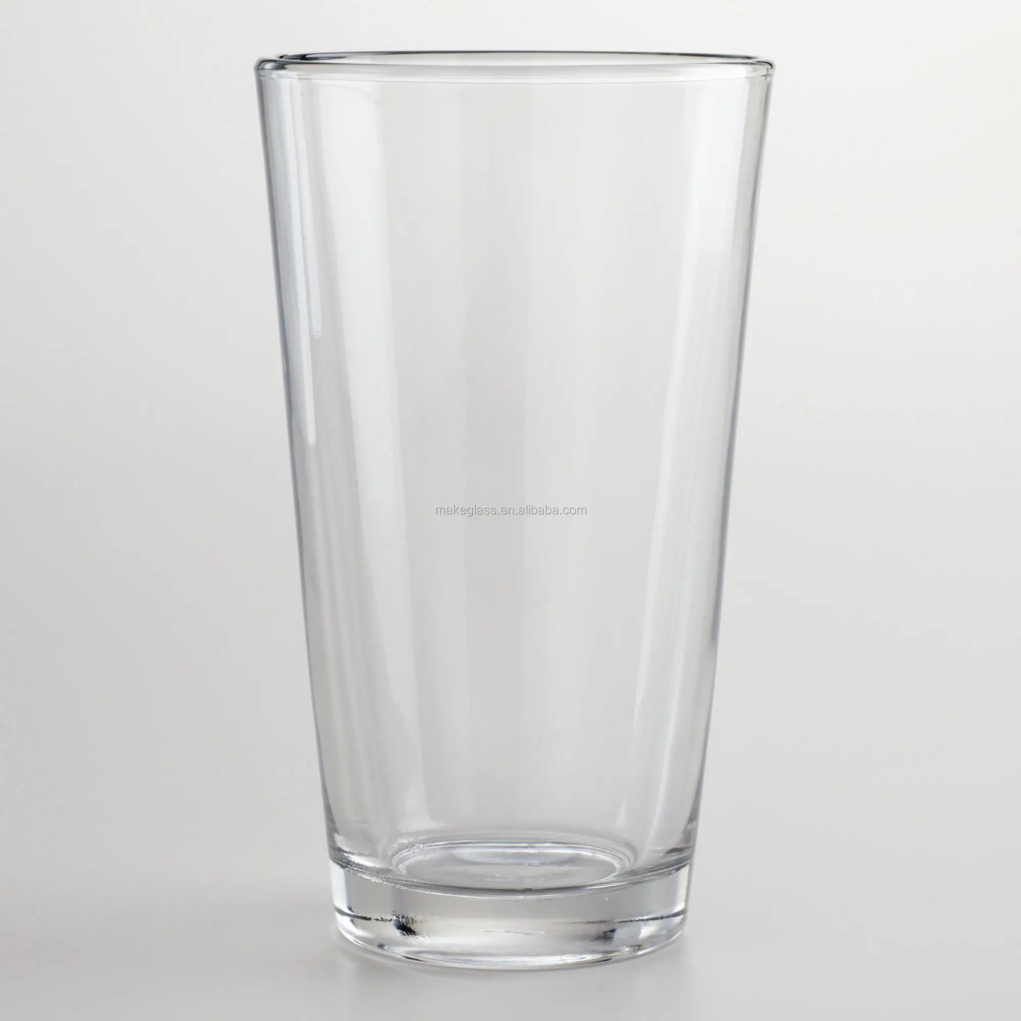 Drinking Glass 16oz Clear Glass Cup 