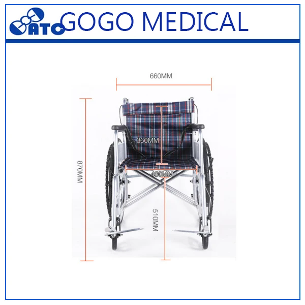 Hot Sale Used Manual Wheelchair For Disabled People Sell Well Buy