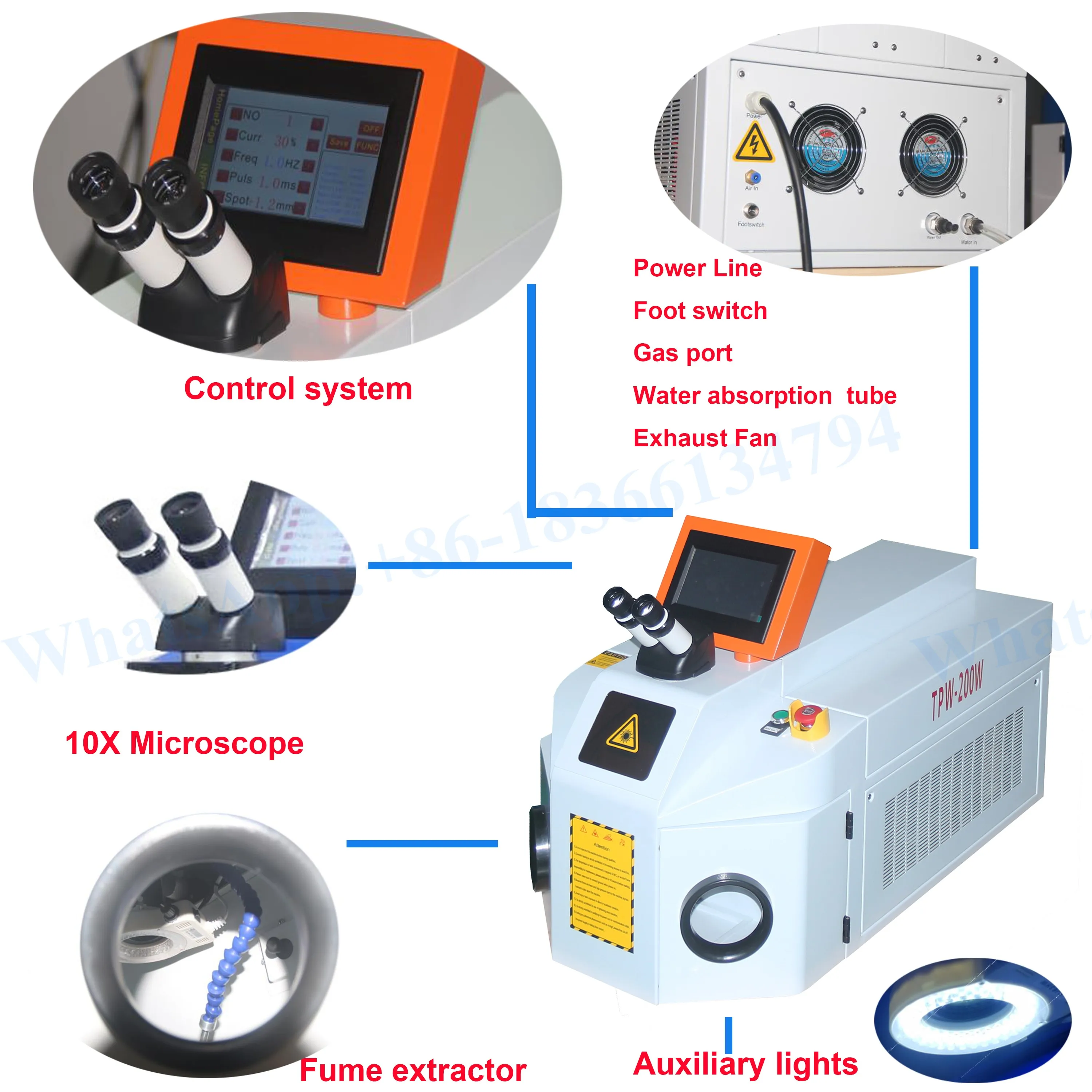 jewelry laser welding machine for gold silver