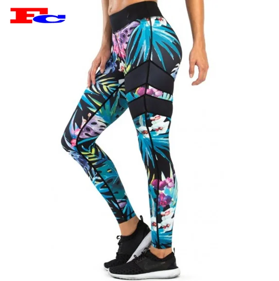 printed gym leggings