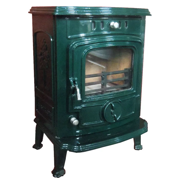Mexico Winter House Heating Cast Iron Enamel Wood Burning