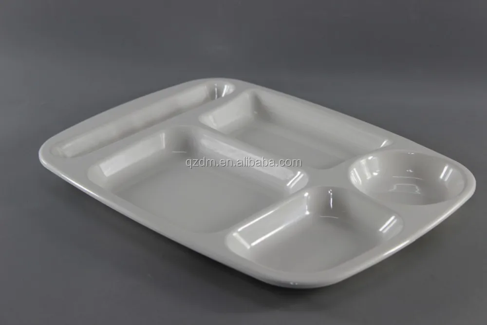 35.4x26.4cm Melamine Division Tray For Restaurant