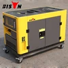 BISON(CHINA) 10kw 380V ATS Twin Cylinder Air Cooled Diesel Engine 10kva Sound Proof Generators